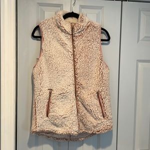 Love tree size medium faux fur vest